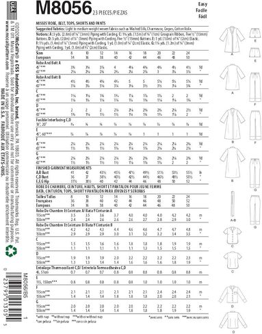 McCall Pattern 8-10-12-14, Various in Saudi Arabia