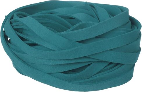 uxcell 10Pcs 1 Yard 10mm Wide Flat Leather String Cord, 1.4mm Thick Craft Suede Strap Braiding Lacing Strips Rope for DIY Leather Crafts Necklace Bracelet Collars Belts, Army Green in Saudi Arabia