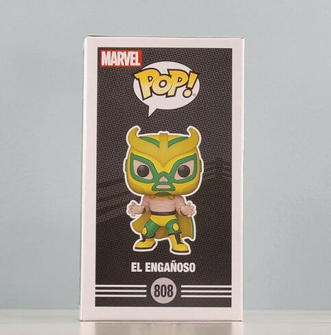 Lucha Libre Marvel Edition El Enganoso Pop! لعبة الفينيل بوبل هيد القابلة للتجميع - حصرية in Saudi Arabia