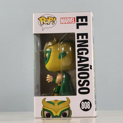 Lucha Libre Marvel Edition El Enganoso Pop! لعبة الفينيل بوبل هيد القابلة للتجميع - حصرية in Saudi Arabia