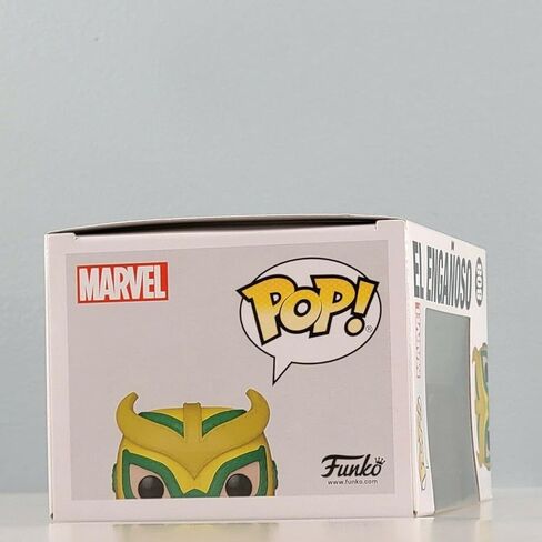 Lucha Libre Marvel Edition El Enganoso Pop! لعبة الفينيل بوبل هيد القابلة للتجميع - حصرية in Saudi Arabia