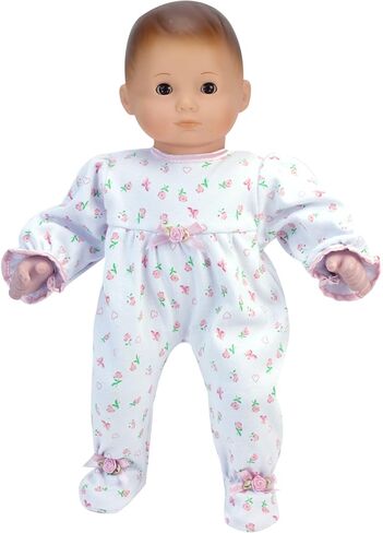 Sophia's - 15" Doll - Floral Print Sleeper - Light Pink in Kuwait