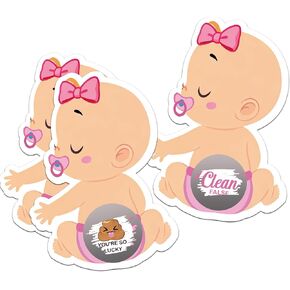 Boho Floral Baby Shower Scratch Off Game-36PCS Scratch & Win Card for Guests-Tabletop Activities for Gender Reveal Party-Party Supplies and Decorations-Baby in Bloom(Onesie Shaped Cards-3) in Saudi Arabia