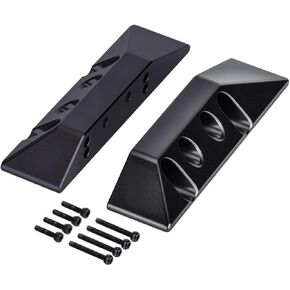Aluminum Rock Sliders Side Pedal for 1/32 RC Crawler Redcat Ascent-32 Upgrade Parts (Black) in Kuwait