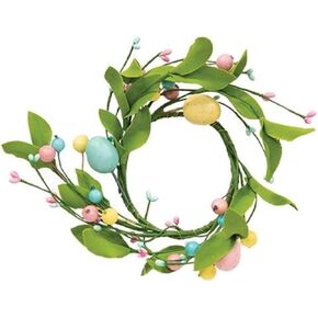 بيض عيد الفصح بيب شمعة الدائري | 6 بوصة مع مركز 3.5 بوصة | اكليل صغير in Kuwait