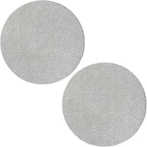 2 Pack 51mm Espresso Puck Screen, Reusable Coffee Filter Screen for Portafilter Filter Basket, 1.7mm Thickness 150μm 316 Stainless Steel, Compatible with Espresso Machine in Kuwait