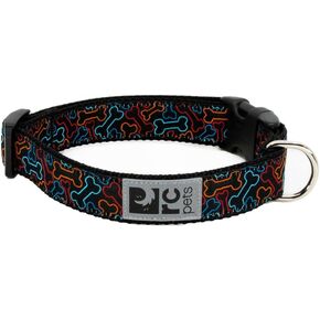 طوق مشبك للكلاب قابل للتعديل مقاس 3/4 بوصة من RC Pets، صغير، على شكل عظام in Kuwait