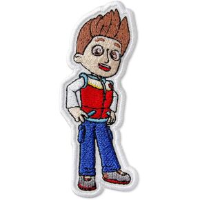 Funny Rescue Boy Ryder, Embroidered Patch Iron On, (1.6" x 3.9") in Kuwait