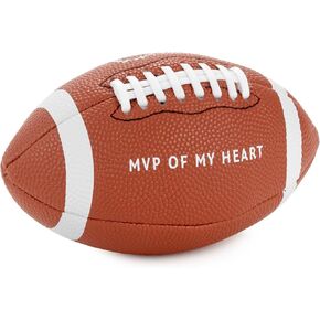 كرة قدم صغيرة من القطيفة من Hallmark، مقاس 16.5 سم (MVP of My Heart) هدية لصديقك، زوجك، شريكك، عيد الميلاد، عيد الحب، الذكرى السنوية in Kuwait
