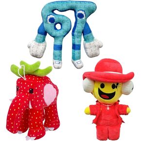 3PCS Steal a Brainrot Plush Toy,Cute Soft Stuffed Animal, Collectible Gift for Game Fans (3PCS A) in Saudi Arabia