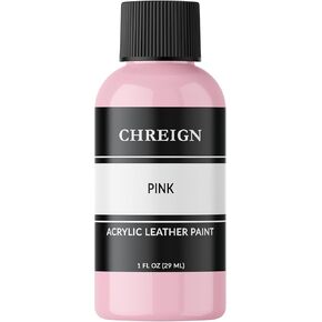 Acrylic Leather Paint, Pink - Paint Custom Shoes, Sneakers & Bags 1 oz. in Saudi Arabia
