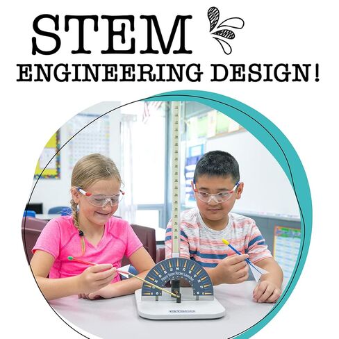 Pitsco Education Straw Rockets Getting Started Classroom Package, STEM Projects for Kids Ages 5 and Up, Rocketry Kit with 30 Kits and Launching Equipment in Saudi Arabia