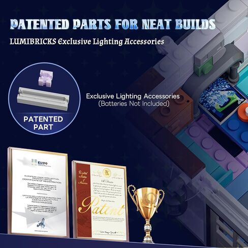 مجموعة مكعبات بناء منزل الشجرة من سيلفان إن - مجموعة مصابيح LED مكونة من 3120 قطعة من Elf Hotel Cabin Collection للبالغين وهواة جمع المنازل القديمة in Kuwait