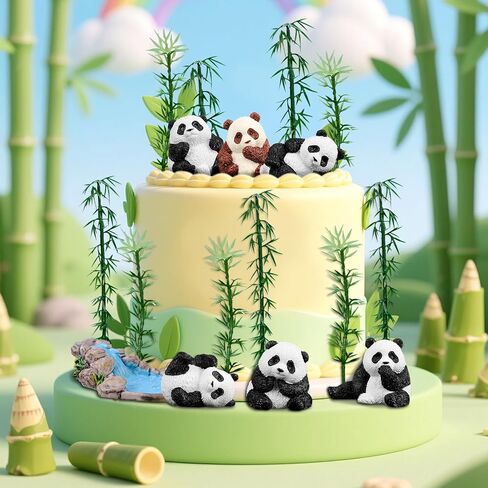 الباندا كعكة القبعات العالية زينة عيد ميلاد الباندا in Saudi Arabia