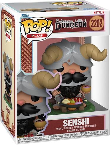 Funko Pop! Plus: Delicious in Dungeon - Senshi - Collectable Vinyl Figure - Gift Idea - Official Merchandise - Toys for Kids & Adults - Anime Fans - Model Figure for Collectors and Display in Saudi Arabia