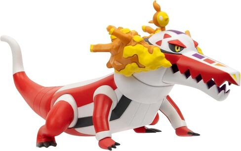 Pokemon Skeledirge Epic Battle Figure - 12-Inch Articulated Epic Battle Figure with Display Stand in Saudi Arabia