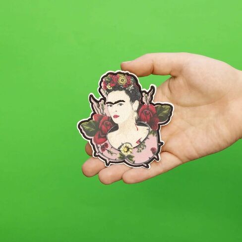 Frida Kahlo Thorns Portrait Patch in Saudi Arabia