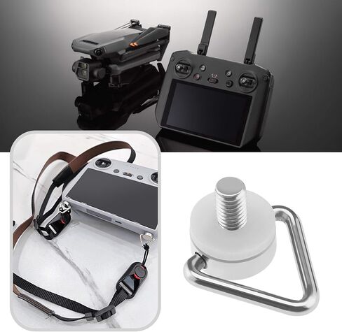 4 قطع M4 Drone عن بعد للتحكم في المسمار وحزام الكتف برغي معدني سريع التركيب متوافق مع ملحقات DJI RC/RC 2/RC Pro in Kuwait