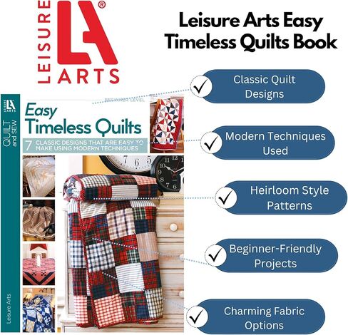 LEISURE ARTS 6653 Easy Timeless Quilts in Saudi Arabia