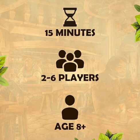 SAVANA Salami - Hilarious Bluff and Snack Party Game | Steal, Sizzle & Survive in The Tavern of Hook | 2–6 Players, Ages 8+, 15 Min Playtime | Family Game in Saudi Arabia