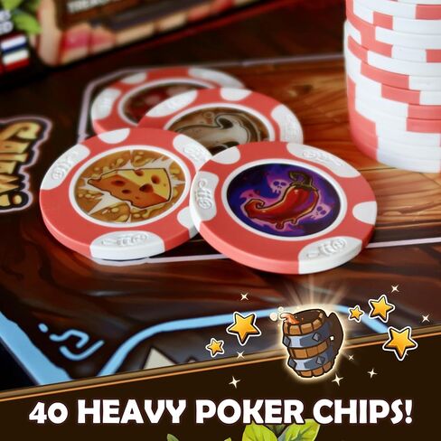 SAVANA Salami - Hilarious Bluff and Snack Party Game | Steal, Sizzle & Survive in The Tavern of Hook | 2–6 Players, Ages 8+, 15 Min Playtime | Family Game in Saudi Arabia