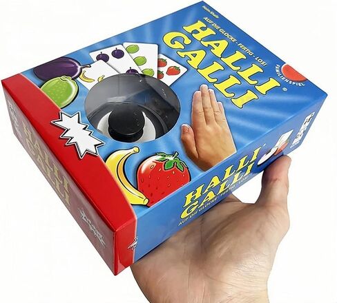 لعبة بطاقات Halli Galli Friends Board Gamefamily الصديقة للعائلة، لعبة طاولة للحفلات من 2 إلى 6 لاعبين مناسبة لعمر 18 عامًا فما فوق in Saudi Arabia