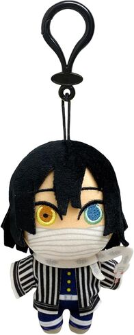 Great Eastern Entertainment Demon Slayer - Obanai Iguro Mini Plush w/Spring Hook 4.5" H in Saudi Arabia
