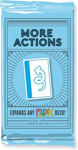 Looney Labs More Actions Fluxx Expansion: Ramp Up The Unpredictable Fun! in Saudi Arabia