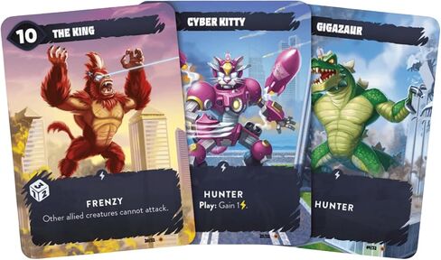 Mindbug: King of Tokyo Card Game - Epic Crossover Battle of Kaijus & Monsters, Strategic Duel Game with Dice, Energy Cubes & Creature Cards for Kids & Adults, Ages 8+, 2 Players, 15 Minute Playtime in Saudi Arabia
