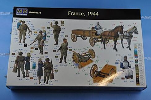 FRANCE 1944 US PARATROOPERS & CIVILIANS WWII 1/35 MASTER BOX 3578 in Saudi Arabia