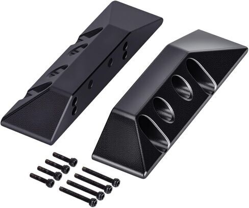 Aluminum Rock Sliders Side Pedal for 1/32 RC Crawler Redcat Ascent-32 Upgrade Parts (Black) in Saudi Arabia