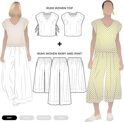 Style Arc Sewing Pattern - Rumi Woven Bundle (Sizes 18-30) in Saudi Arabia
