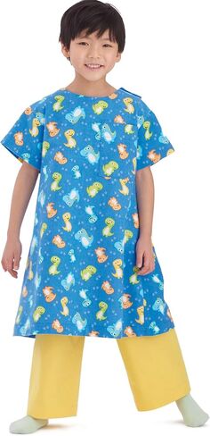 Simplicity SS9578K5 حزمة نمط خياطة ثوب التعافي للأطفال والسراويل القابلة للسحب، رمز التصميم S9578، الأحجام 7-8-10-12-14 in Saudi Arabia