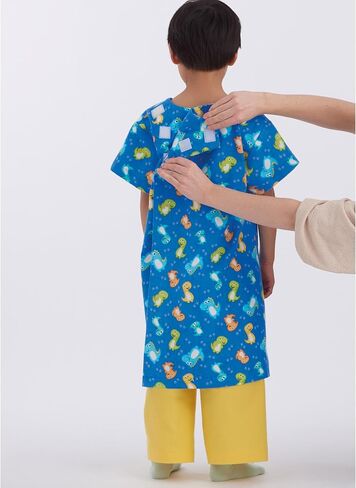 Simplicity SS9578K5 حزمة نمط خياطة ثوب التعافي للأطفال والسراويل القابلة للسحب، رمز التصميم S9578، الأحجام 7-8-10-12-14 in Saudi Arabia