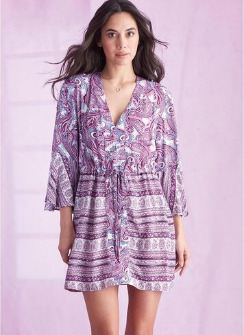 Simplicity SS9602H5 Misses' Caftan and Wrap Sewing Pattern Packet, Design Code S9602, Sizes 6-8-10-12-14 in Saudi Arabia