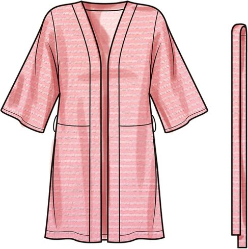 Simplicity SS9602H5 Misses' Caftan and Wrap Sewing Pattern Packet, Design Code S9602, Sizes 6-8-10-12-14 in Saudi Arabia