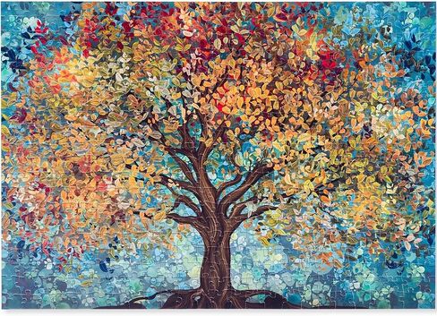 MOSAIC PUZZLES Sea of Colors Puzzles for Adults - Premium Jigsaw Puzzles, 1000 Pieces in Saudi Arabia
