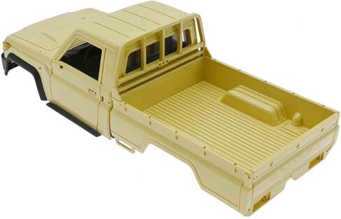 RC Pickup Shell RC Trucks Body Shell RC Spare Parts RC Body Shell for MN82 1:12 RC Crawler DIY Modification Accessory, Yellow in Saudi Arabia