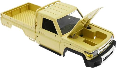 RC Pickup Shell RC Trucks Body Shell RC Spare Parts RC Body Shell for MN82 1:12 RC Crawler DIY Modification Accessory, Yellow in Saudi Arabia