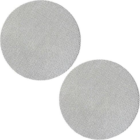 2 Pack 51mm Espresso Puck Screen, Reusable Coffee Filter Screen for Portafilter Filter Basket, 1.7mm Thickness 150μm 316 Stainless Steel, Compatible with Espresso Machine in Saudi Arabia