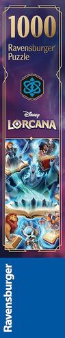 Ravensburger Disney Lorcana - Glimmers of The Realm: Sapphire 1000 Piece Jigsaw Puzzle | Premium Quality Made in Europe | FSC Certified Materials in Saudi Arabia