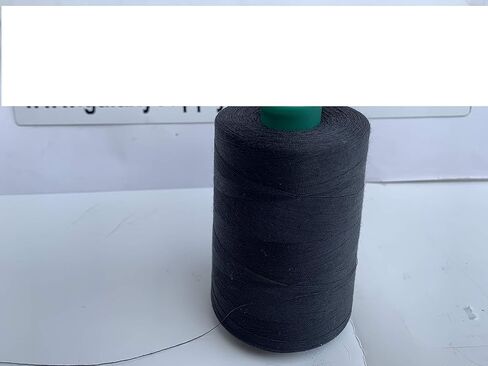 TEX40 Black 32002 (Sold by 3 Spools) Perma Core Poly-wrap Poly Sewing Thread 6,000 Yds Free with Three Piece Galaxy Supply 5" Seam Ripper. in Saudi Arabia