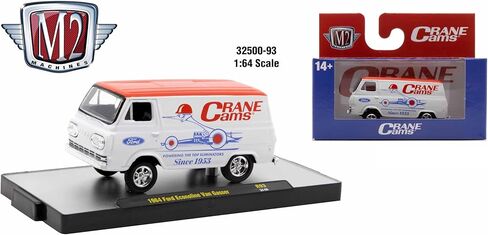 Collectibles M2 Machines AutoThentics 1/64 Scale Diecast 32500-93 24-90 1964 Econoline Van Gasser Crane Cams Van in Saudi Arabia
