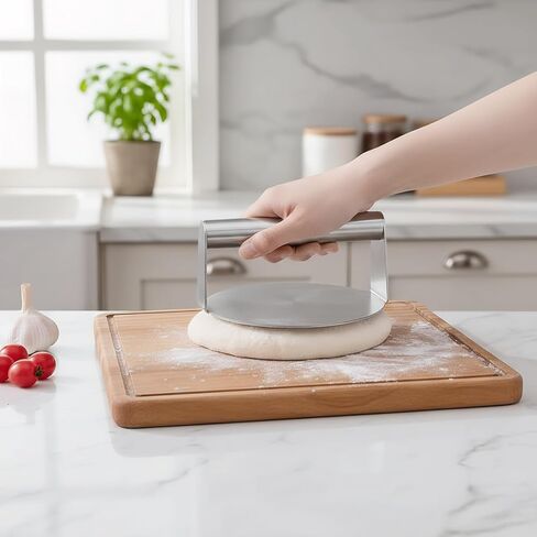 Circular Patty Maker and Bread Press Tool for Homemade Meals, Manual Burger and Sandwich Press Kitchen Gadget in Saudi Arabia
