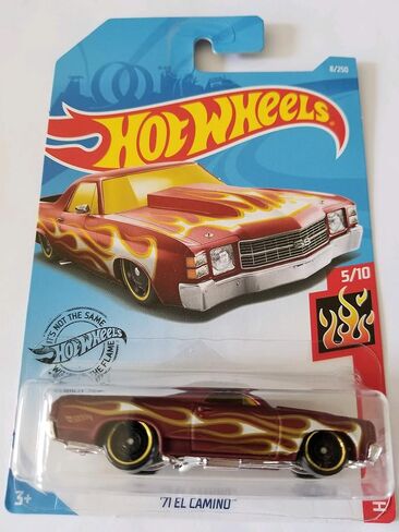 هوت ويلز 2019 Hw Flames - '71 إل كامينو، مارون 8/250 in Saudi Arabia