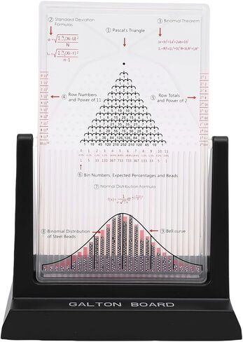 Galton Board, Probability Demonstrator Effective Statistical Law Experiment Model Dalton Board Physics Lab Teaching Tool with 2800 Metal Beads in Saudi Arabia