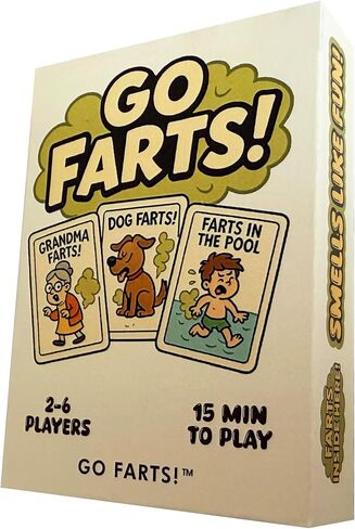 – Hilarious Family Card Game for Kids & Adults, 13 Silly Fart Cartoons, Perfect Party, Ages 4+, 2+ Players in Saudi Arabia