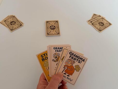 – Hilarious Family Card Game for Kids & Adults, 13 Silly Fart Cartoons, Perfect Party, Ages 4+, 2+ Players in Saudi Arabia