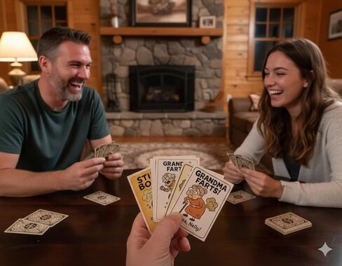 – Hilarious Family Card Game for Kids & Adults, 13 Silly Fart Cartoons, Perfect Party, Ages 4+, 2+ Players in Saudi Arabia