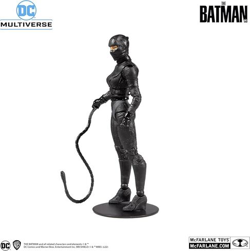 McFarlane Toys Catwoman Mask Halfway (The Batman) Gold Label 7"" Figure, Black in Saudi Arabia